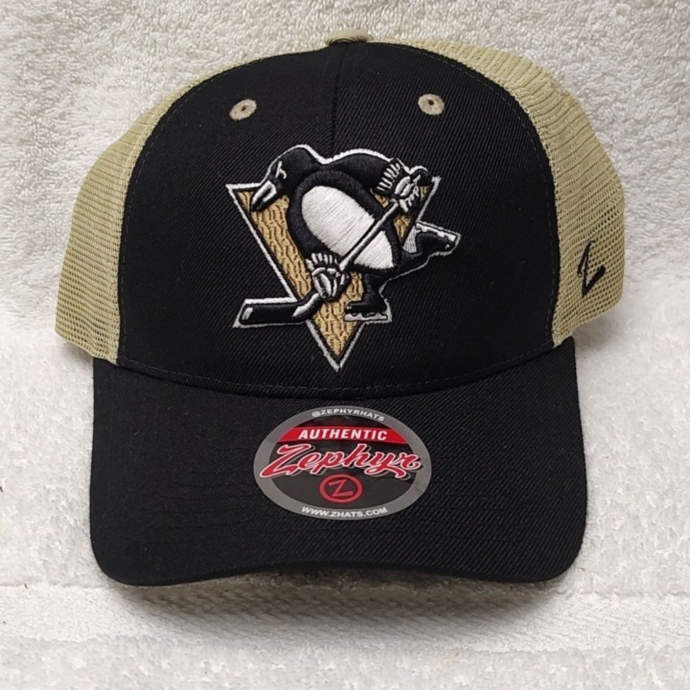 Zephyr Pittsburgh Penguins Trucker Snapback Hat - New